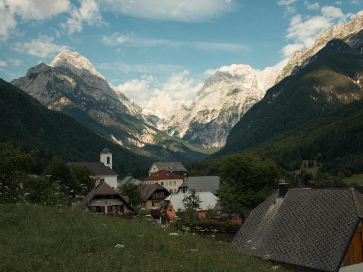 Gorska Roza Bed & Breakfast Log pod Mangartom Exterior photo